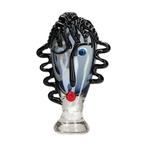 Beeldje - Abstract face - Glas, Antiek en Kunst, Kunst | Designobjecten