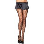 Zwarte spinnenweb panty - Panty's, Verzenden, Nieuw