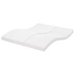 vidaXL Schuimmatras 7 zones hardheid 20 ILD 160x210 cm wit, Verzenden, Nieuw
