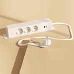 Stekkerdoos met USB - Verlengsnoer - Verlengkabel - 1,8M - W, Verzenden, Zo goed als nieuw