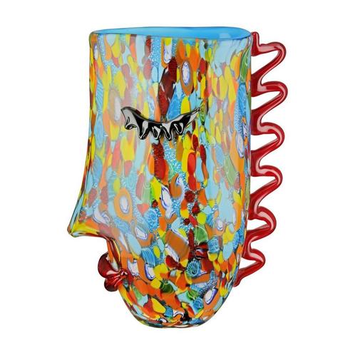 Glasart design vaas “Frozen”, Huis en Inrichting, Woonaccessoires | Wanddecoraties, Nieuw, Verzenden