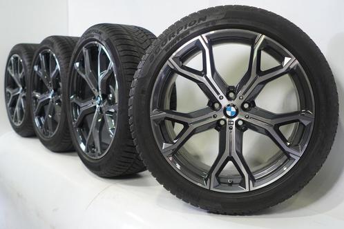 BMW X5 G05 X6 G06 741M 21 inch velgen Pirelli Runflat Winter, Auto-onderdelen, Banden en Velgen, Velg(en), Gebruikt, 21 inch, Winterbanden