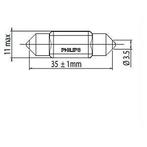 Philips Ultinon Pro7000 Warm wit 4000K - 11854WU70X1 - 12V, Auto-onderdelen, Verlichting, Verzenden, Nieuw
