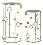 TAFELKOOI SET 2ST CM Ø 50X100-40X80, Huis en Inrichting, Tafels | Sidetables, Ophalen of Verzenden, Nieuw