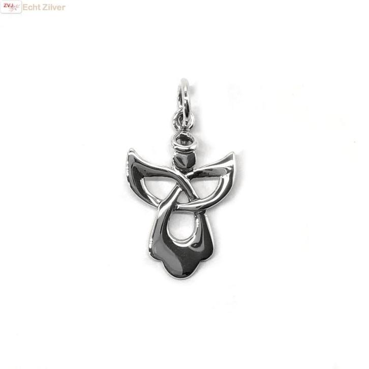 Zilveren engel kettinghanger, Sieraden, Tassen en Uiterlijk, Kettinghangers, Nieuw, Verzenden