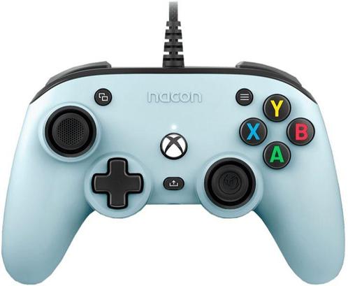 Nacon Pro Compact Wired Controller-Pastel Blue (Xbox Series, Spelcomputers en Games, Spelcomputers | Xbox Series X en S, Zo goed als nieuw