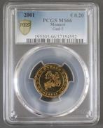 20 Cents Monaco Km 171 20 Cent 2001 Ritter Grimaldi Pcgs..., Verzenden