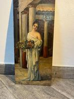 Scuola italiana (XIX) (Reca firma G. Aureli) - Vestale, Antiek en Kunst, Kunst | Schilderijen | Klassiek