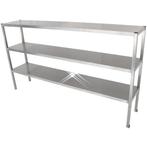 Rvs etagère 3 hoog 1300x250x900 mm, Verzenden, Nieuw in verpakking