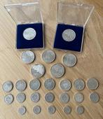 België. Lot van 26 zilveren Belgische munten vanaf 1910