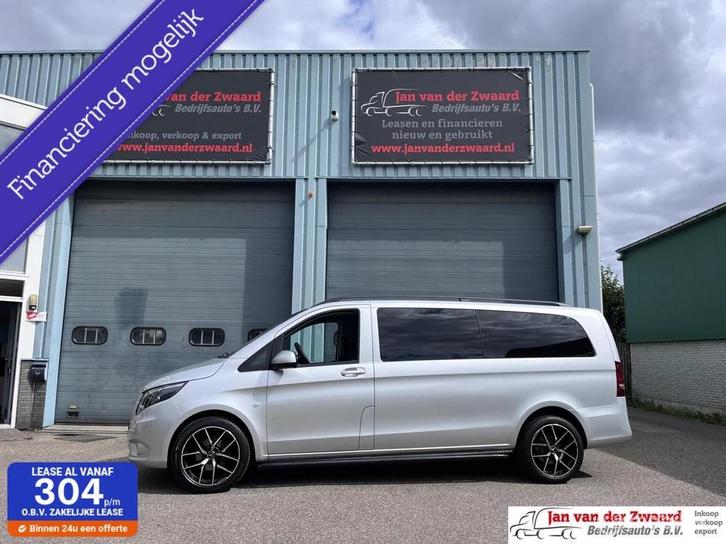 Zakelijke lease - Mercedes-Benz Vito 116 CDI Extra Lang, Auto's, Bestelauto's, Automaat, Financial lease, Mercedes-Benz, Leder