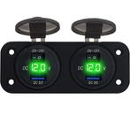 ProRide 12V USB Stopcontact met Schakelaar/Voltmeter -, Verzenden, Nieuw