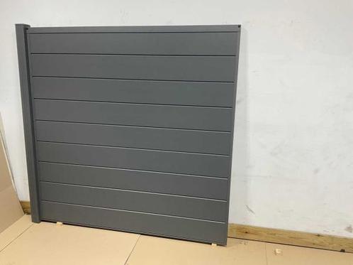 Veiling - Aluminium schuttingdeel - Antraciet - 189x181 cm, Tuin en Terras, Schuttingen