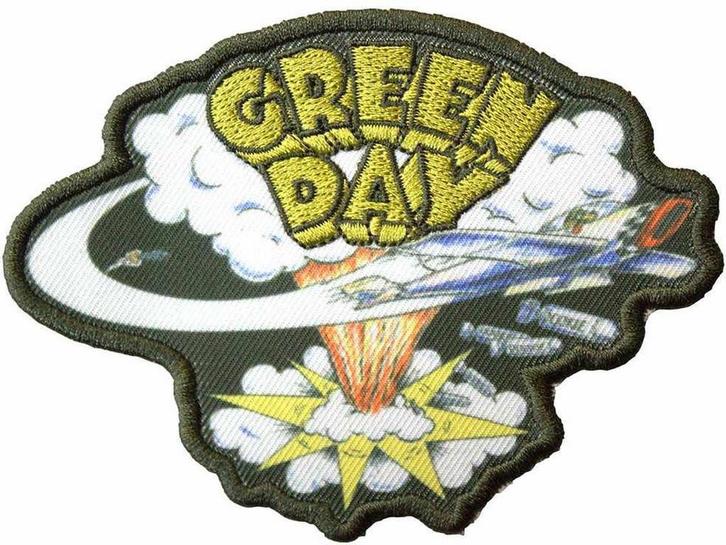 Green Day - Dookie Cut-Out Green Patch officiële merchandise, Verzamelen, Muziek, Artiesten en Beroemdheden, Kleding, Nieuw, Ophalen of Verzenden
