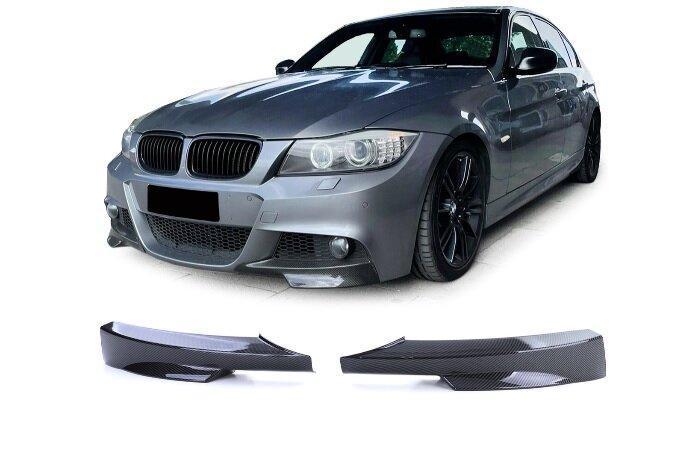 M-Pakket Splitters Carbon BMW 3 Serie E90 E91 LCI B7262, Auto-onderdelen, Carrosserie en Plaatwerk, Nieuw, BMW, Voor, Links, Rechts