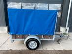 Gesloten Aanhangwagen Huif Enkelas 750kg, Gebruikt