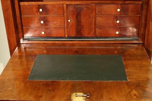 Secrétaire à abattant - Mahonie - Secretaire a abaattant, Antiek en Kunst, Antiek | Overige Antiek