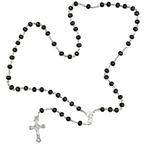 Fako Bijoux® - Ketting - Rozenkrans - Sandelhout - Zwart, Sieraden, Tassen en Uiterlijk, Kettingen, Verzenden, Nieuw