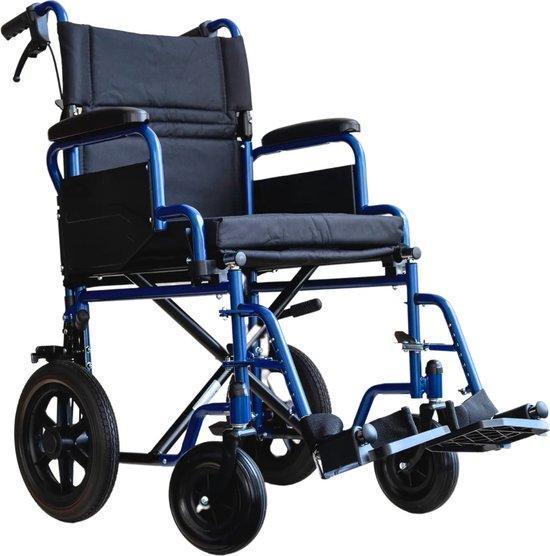 Transport rolstoel PL2 - Eenvoudig in gebruik en opvouwbaar, Diversen, Rolstoelen, Inklapbaar, Nieuw, Duwrolstoel, Ophalen of Verzenden