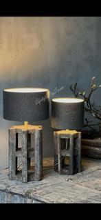 Aura Peeperkorn cilinder lampenkap Elephant grey 15 cm, Huis en Inrichting, Lampen | Lampenkappen, Nieuw, Ophalen of Verzenden