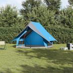 vidaXL Tenten met dak Blauw 220 x 233 x 184 cm Polyester, Verzenden, Nieuw
