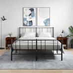 vidaXL Nachtkastjes 2 st 40x35x50 cm bewerkt hout gerookt, Huis en Inrichting, Slaapkamer | Nachtkastjes, Minder dan 45 cm, Verzenden