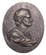 Verenigd Koninkrijk. Medal Antique Bronze Oval Plaque –