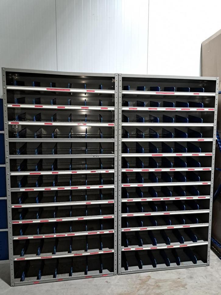 2 nette vakkenkasten schottenkasten 198x100x30cm, Huis en Inrichting, Kasten | Roldeurkasten en Archiefkasten, Gebruikt, 50 tot 100 cm