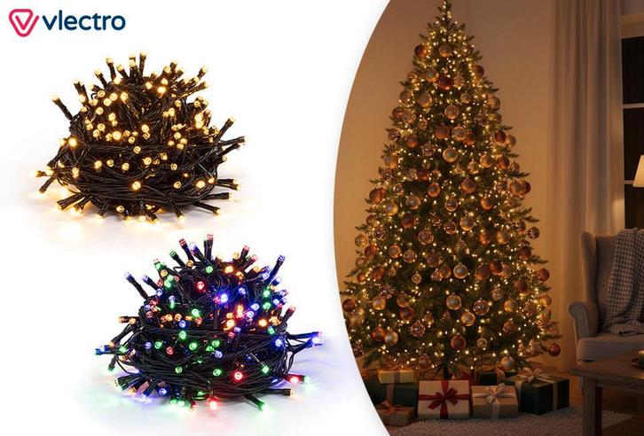 2dekans | Vlectro - Lichtslinger met adapter, Diversen, Kerst, Zo goed als nieuw, Ophalen of Verzenden