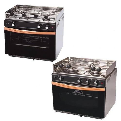 Kooktoestel RVS oven Gascone 3- Pits - Eno, Watersport en Boten, Bootonderdelen, Nieuw, Zeilboot of Motorboot, Ophalen of Verzenden