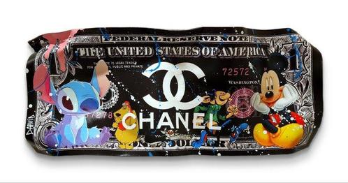 Daavid - Stitch dollar, Antiek en Kunst, Kunst | Schilderijen | Modern