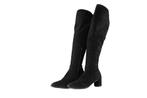 Notre-V Laarzen in maat 43 Zwart | 10% extra korting, Kleding | Dames, Schoenen, Verzenden, Zwart, Gedragen, Hoge laarzen
