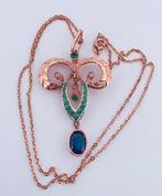 Zonder Minimumprijs - Halsketting - 9 kt. Roségoud, Zilver, Sieraden, Tassen en Uiterlijk, Kettingen, Nieuw