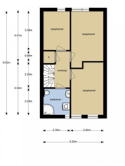 Te Huur 6 Kamer Appartement Vlietwaard In Alkmaar, Huizen en Kamers, Huizen te huur, Direct bij eigenaar, Noord-Holland, Appartement