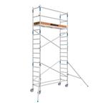 Tweedehands rolsteiger Alumexx 75x190 6,2m werkhoogte, Ophalen of Verzenden, Zo goed als nieuw, Rolsteiger of Kamersteiger, 5 meter of hoger