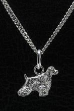 Zilveren Amerikaanse cocker spaniel ketting hanger - klein, Verzenden, Nieuw