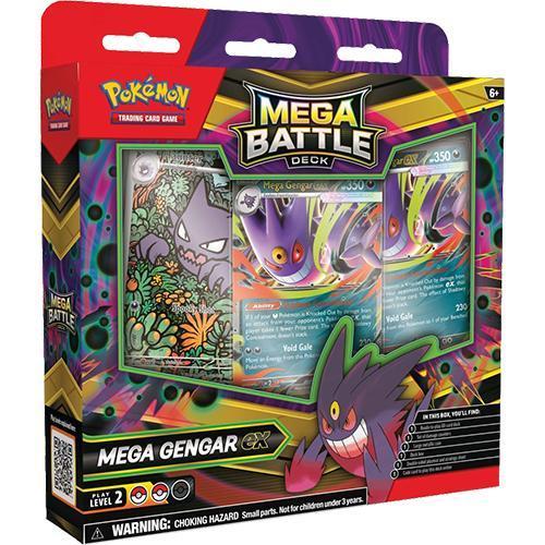 Mega Battle Deck - Mega Gengar EX, Hobby en Vrije tijd, Verzamelkaartspellen | Pokémon, Speeldeck, Nieuw, Ophalen of Verzenden