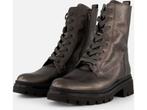 Gabor - Veterboots - Lichte beschadiging op neus - Zilver, Verzenden, Zo goed als nieuw