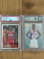 1996/97 Topps Allen Iverson Topps Rookie PSA 9 & Skybox, Nieuw