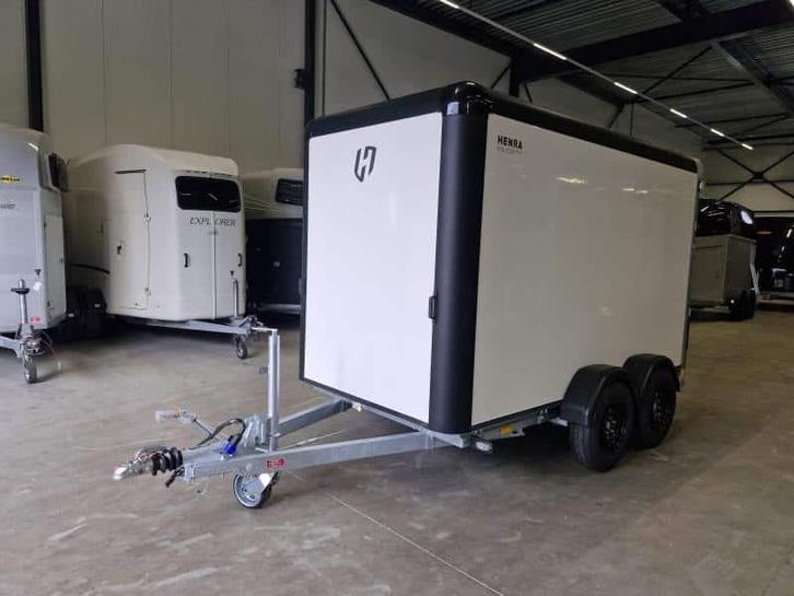 Henra Henra Gesloten met achterklep, Auto diversen, Aanhangers en Bagagewagens