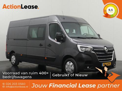Renault Master Dubbel cabine L3 H2 2020 Diesel, Auto's, Renault, Dealer onderhouden, Lease, Zwart, Handgeschakeld, Financial lease