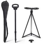 Opvouwbare Wandelstok met Zitje Verstelbare Stoel Loopstok, Verzenden, Nieuw