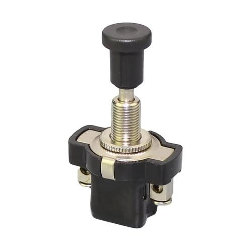 Auto Trekschakelaar ON-OFF - 10A 12VDC - 6A 30VDC - 2-pins -, Watersport en Boten, Navigatiemiddelen en Scheepselektronica, Nieuw