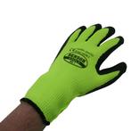 Benson Winterhandschoenen - Latex Grip - Gebreid - Neon G..., Doe-het-zelf en Verbouw, Gereedschap | Handgereedschap, Ophalen of Verzenden