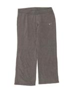 NIKE Womens Tracksuit Trousers UK 14 Medium Grey Cotton, Kleding | Dames, Broeken en Pantalons, Verzenden, Nieuw