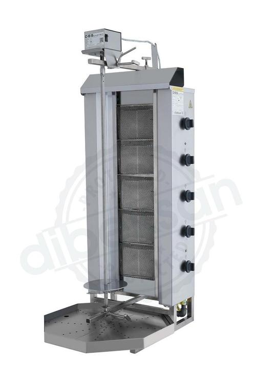 Dbs Doner Grill 5 Brander Boven Motor | Gas Dmug 105, Zakelijke goederen, Horeca | Keukenapparatuur, Nieuw in verpakking, Ophalen of Verzenden