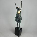 J. Zak (XX-XXI) - sculptuur, The Guardian Angel (bronze, Antiek en Kunst, Antiek | Boeken en Bijbels