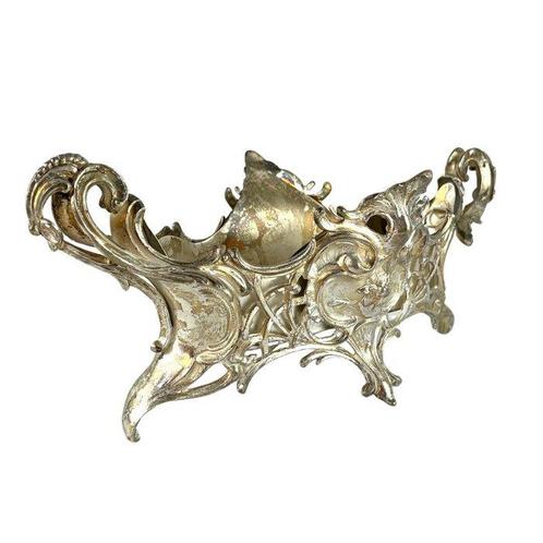 WMF / Geislingen - Jardinière - Messing, Tin, Antiek en Kunst, Kunst | Designobjecten