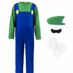 Luigi Loodgieter Kostuum - Groene Jumpsuit met - Maat, Ophalen of Verzenden, Nieuw