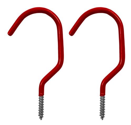 Set van 10 schroefhaken (maat 3: rood), Doe-het-zelf en Verbouw, Gereedschap | Handgereedschap, Nieuw, Ophalen of Verzenden